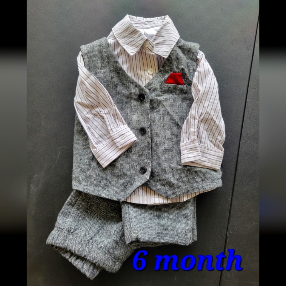 Boys 3-Piece Suit - 6 Month